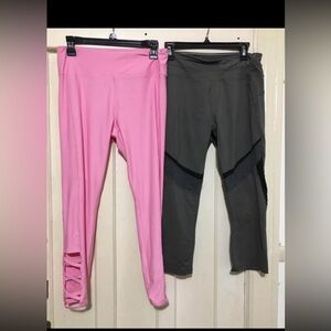 Calvin Klein & vogo leggings Large